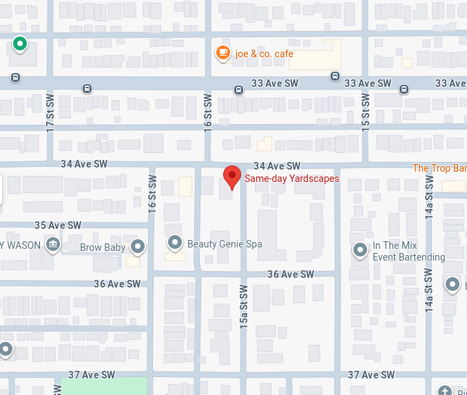 Map to Same-day Yardscapes
